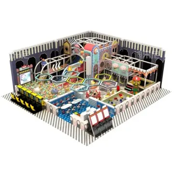 Indoor amusement park equipment that inspires children's creativity