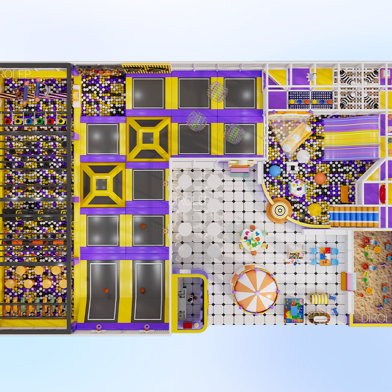 Commercial grade playground equipment factory