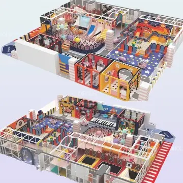 Castle Themed Dirolep Park children indoor playground factory free design support customization of children's amusement park