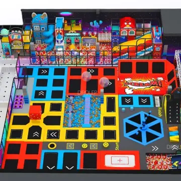 Trampoline park Indoor Playground With Indoor Trampoline commercial Playground kids Playground Indoor playground Equipment playground For Children childrens Play Area