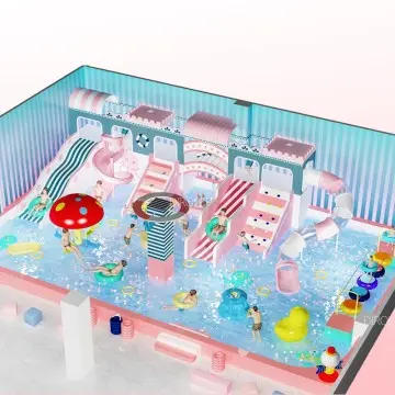 Dirolep Park Macaroon Themed Indoor Playground Equipment Compact Play Area Indoor Play Structures Fun And Safe colorful Play Equipment Play Equipment