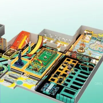 Trampoline park commercial kids park children indoor playground manufacturer large indoor playground equipment trampoline park equipment indoor