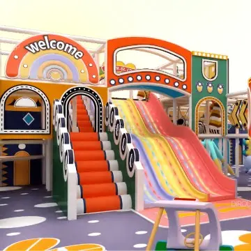 Morandi Themed commercial kids park children indoor playground manufacturer Themed Commercial Playground Equipment