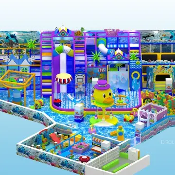 Ocean Themed commercial kids park children indoor playground manufacturer Kids Indoor Soft Play Park