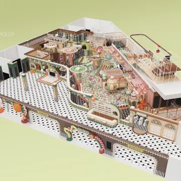 Jungle Themed Jungle Themed Toddler Zone Soft Playground Amusement Park Children Indoor Play Park with Grand Ball Pool for Shopping Malls