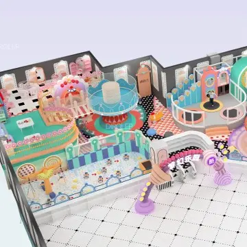 Morandi Themed  Kids Indoor Play Factory Wholesale Castle Indoor Toddler Playground With Slide Soft Play soft Play kids commercial Indoor Playground kids softplay