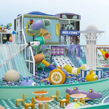 Space Themed support customization of children's amusement park commercial indoor playground equipment manufacturers