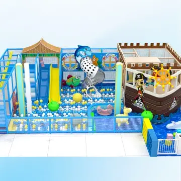 Ocean Themed Children Indoor Playground Sensory Playground Equipment Pirate Theme Indoor Playground for Kids