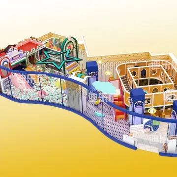 Dirolep ParK Trendy Themed indoor amusement park equipment for kids Revolving Balls Commercial Soft Play Indoor Playground Equipment