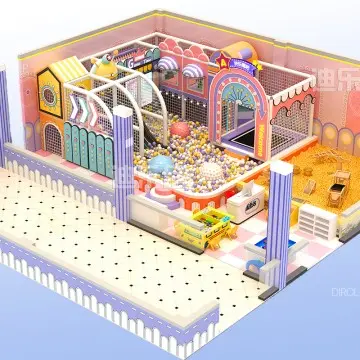 Dirolep Park Macaroon Themed Indoor Soft Playground Equipment Kids Playground Indoor Indoor Playground Equipment Playground Indoor Kids Play Area Indoor Playground Equipment